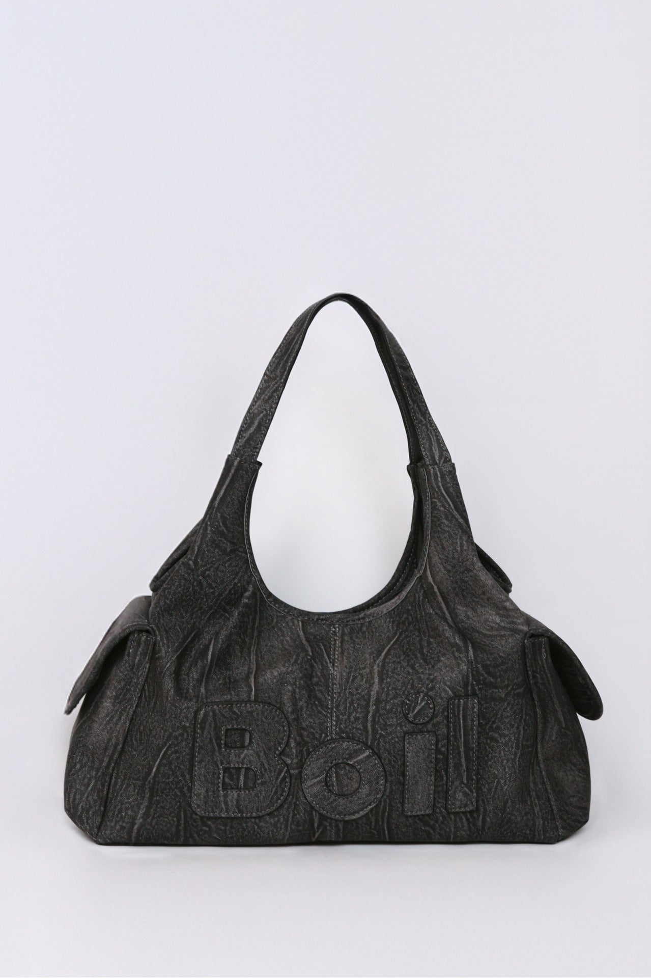 BOIL TALE - 메간 백 (WASHED BLACK)