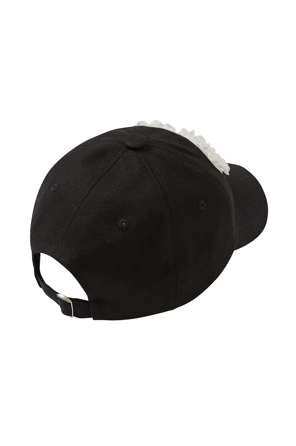 illigo - Lace Heart Dot Ball Cap Black