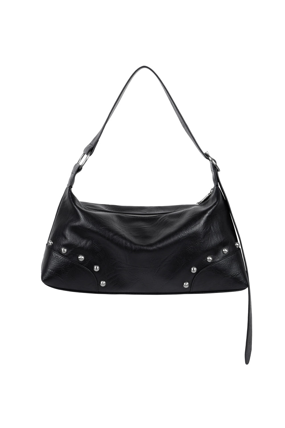 IUGA - Studded Hobo Bag (Black)