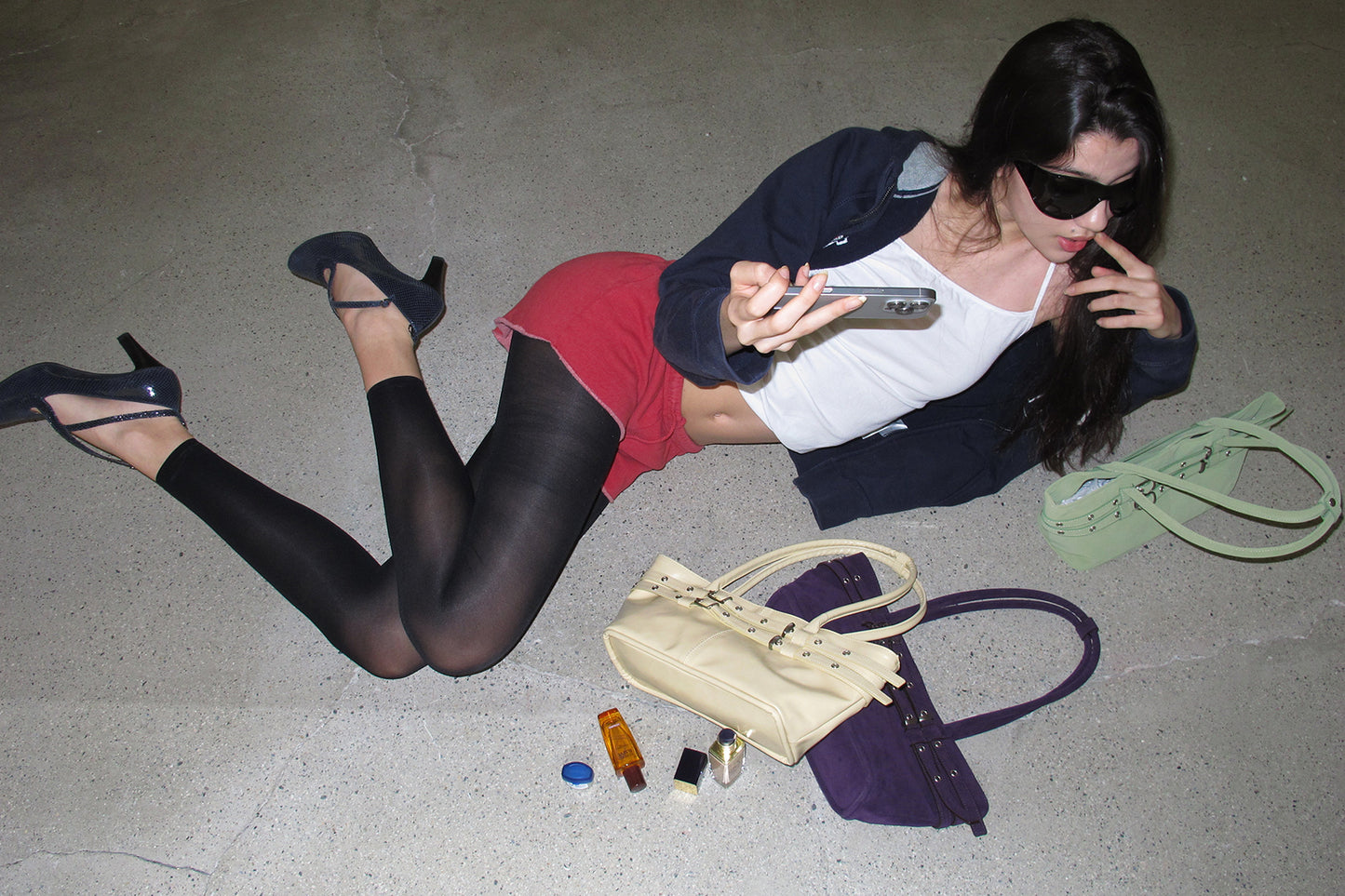 yeomim - 베르소 백 verso bag (black)