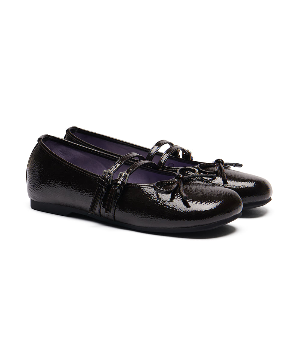 Rockfish Weatherwear - SQUARE TOE TWO STRAP MARYJANES(ENAMEL) - 3 colors