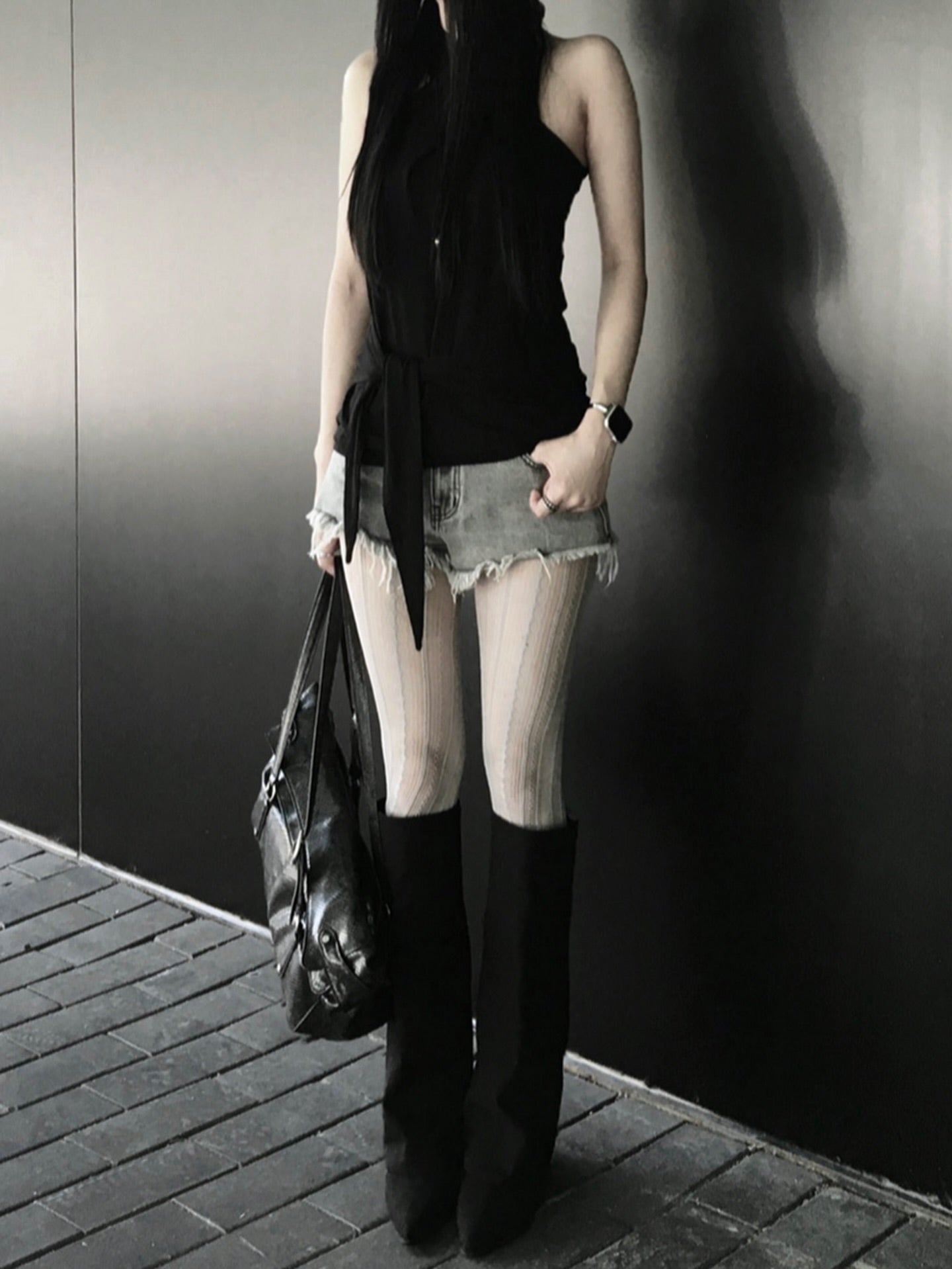 BOIL TALE - 프레자 백 (PYTHON BLACK)