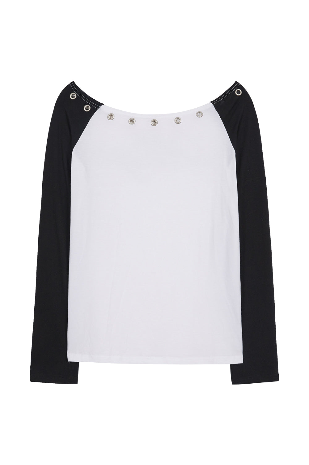 illigo - Raglan off-shoulder long sleeve black