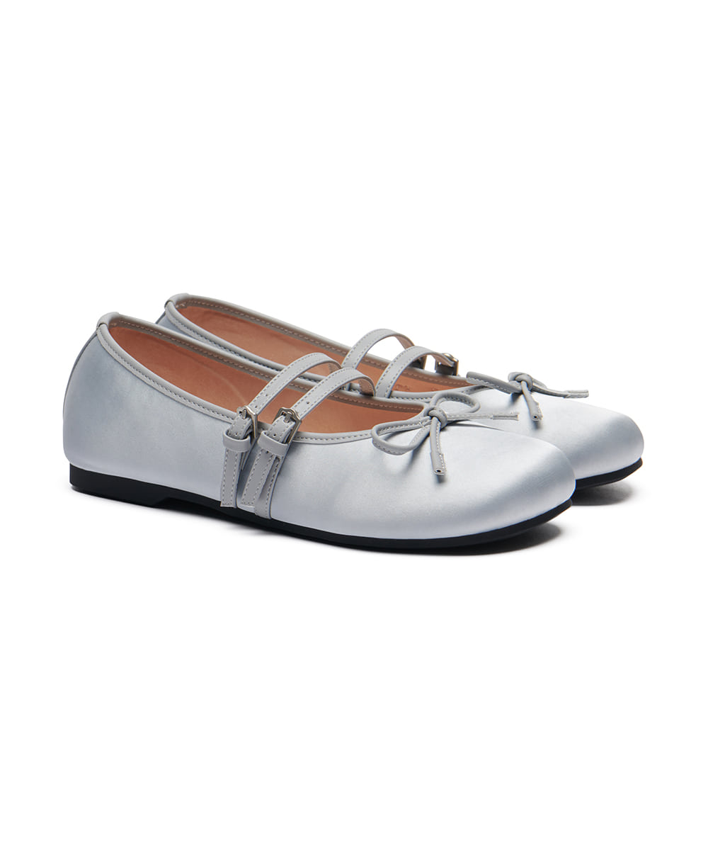 Rockfish Weatherwear - SQUARE TOE TWO STRAP MARYJANES(SATIN) - 3 colors