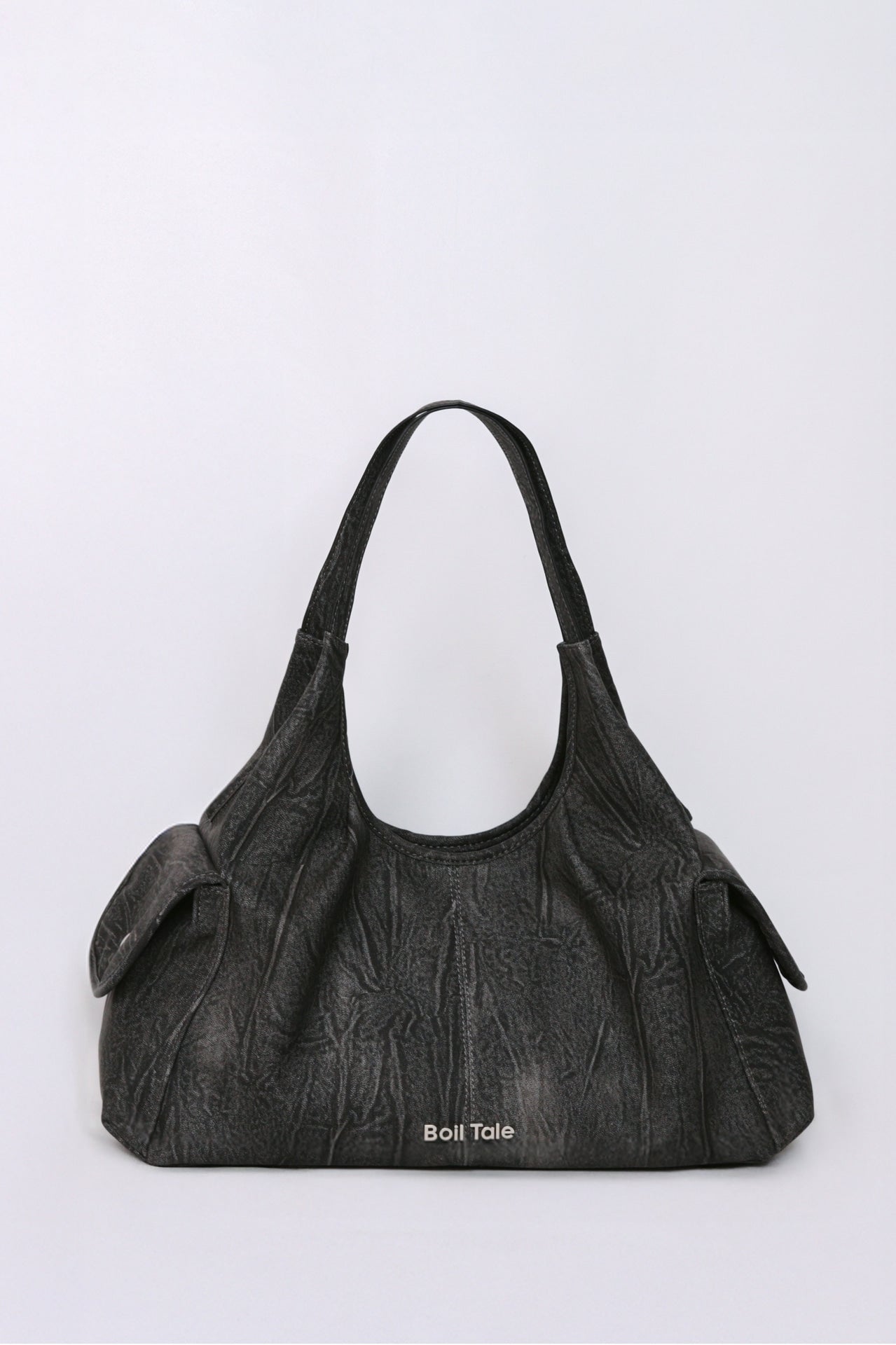 BOIL TALE - 메간 백 (WASHED BLACK)