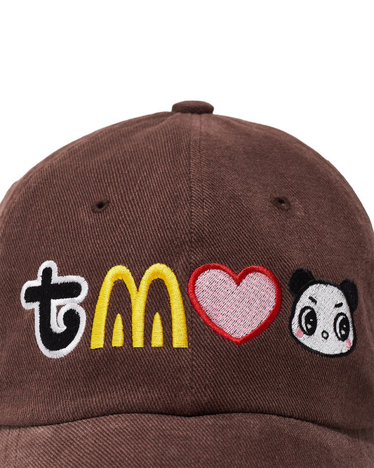 the museum visitor - TMV PANDA BALLCAP (BROWN)