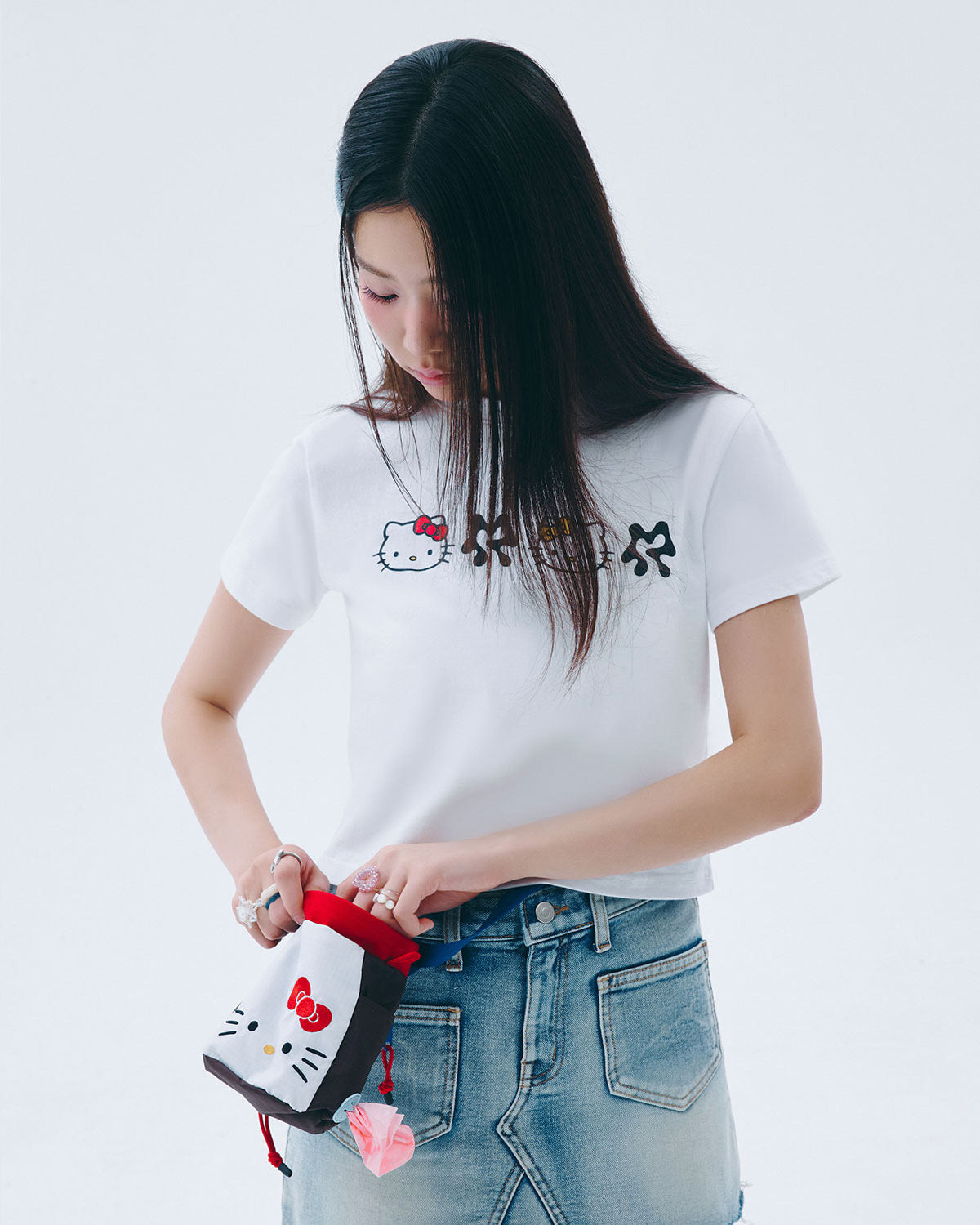 HELLO KITTY X ARUMARU TREAT BAG_MULTI