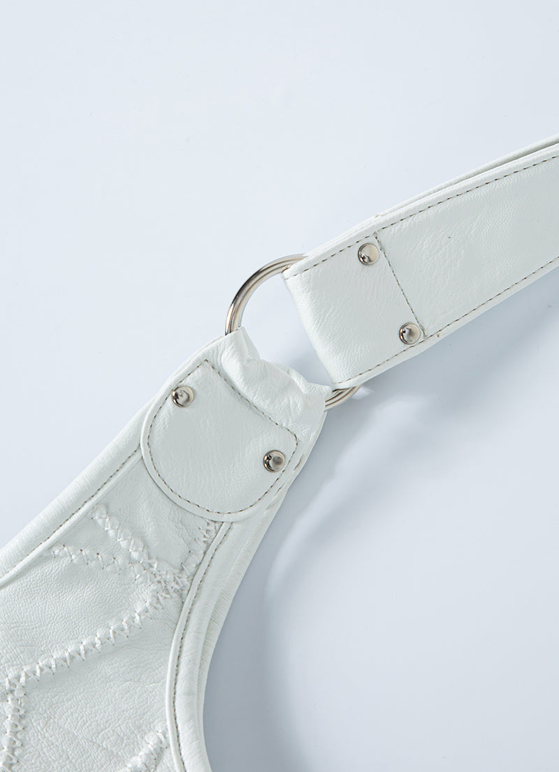 ASON - BECKY SHOULDER BAG / WHITE