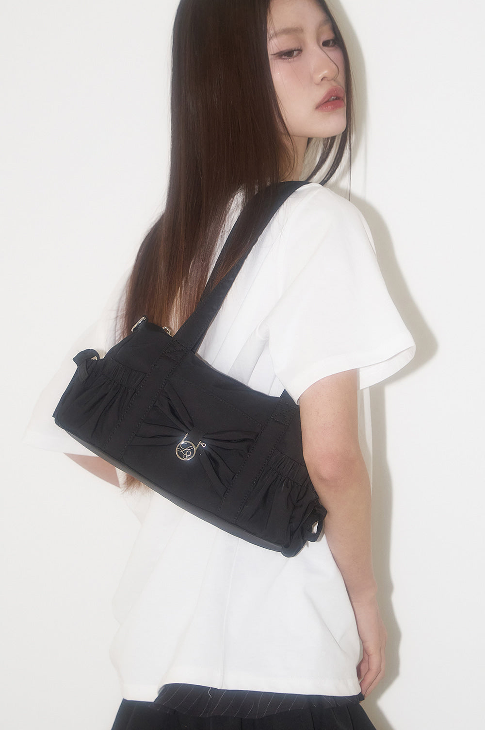 illigo - Bow Forty Mini Duffle Bag Black