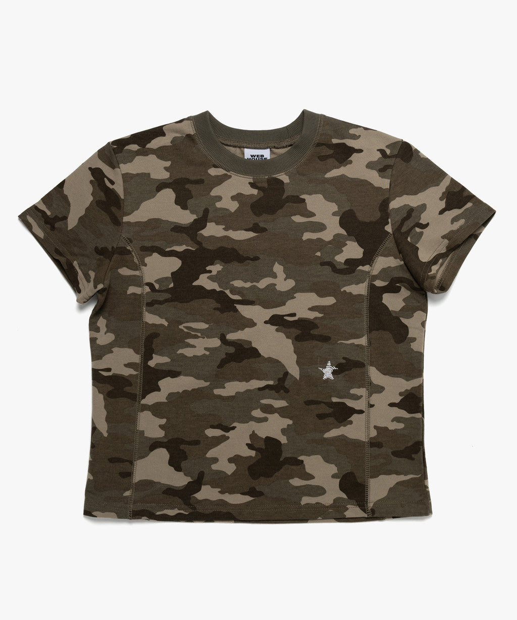 webhouse - Twister Star Angel Tee - Indigo Camo