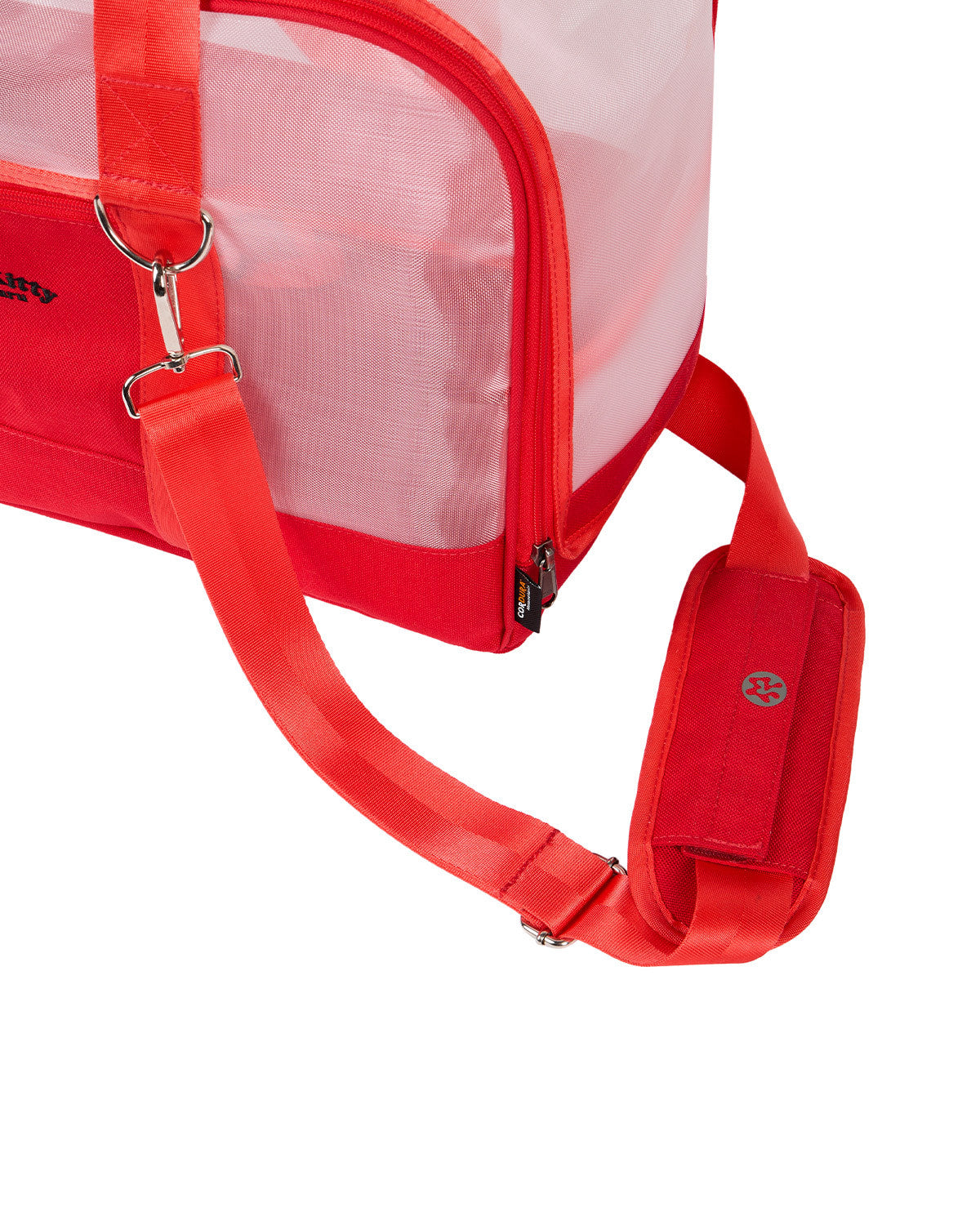 HELLO KITTY X ARUMARU CARRY BAG_RED