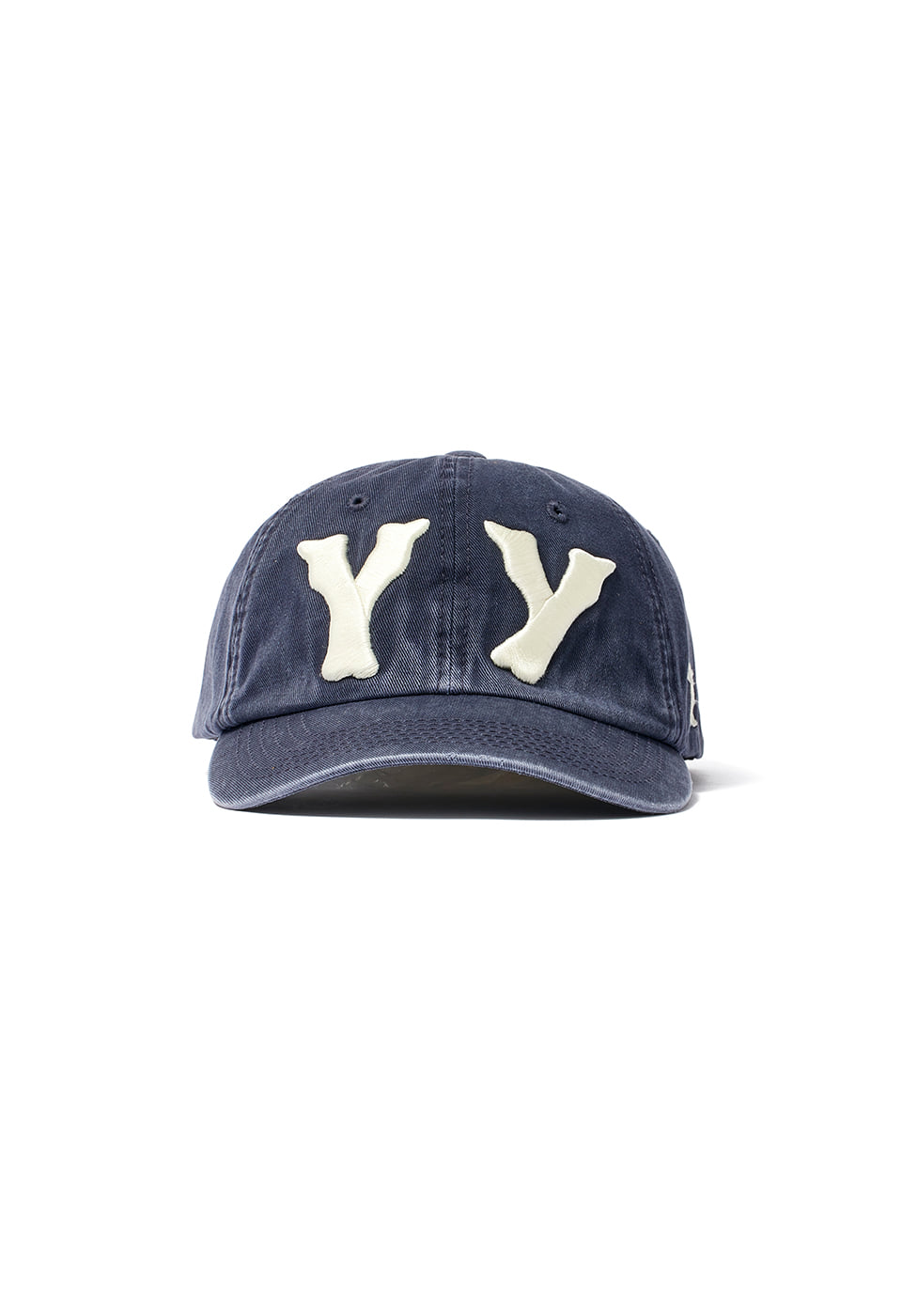 OPENYY - YY HEART BONE BALL CAP, NAVY