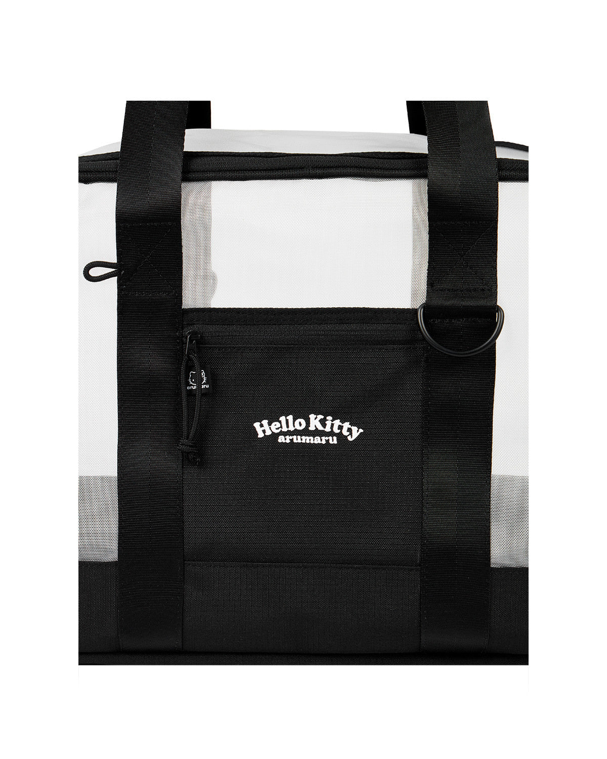 HELLO KITTY X ARUMARU CARRY BAG_BLACK