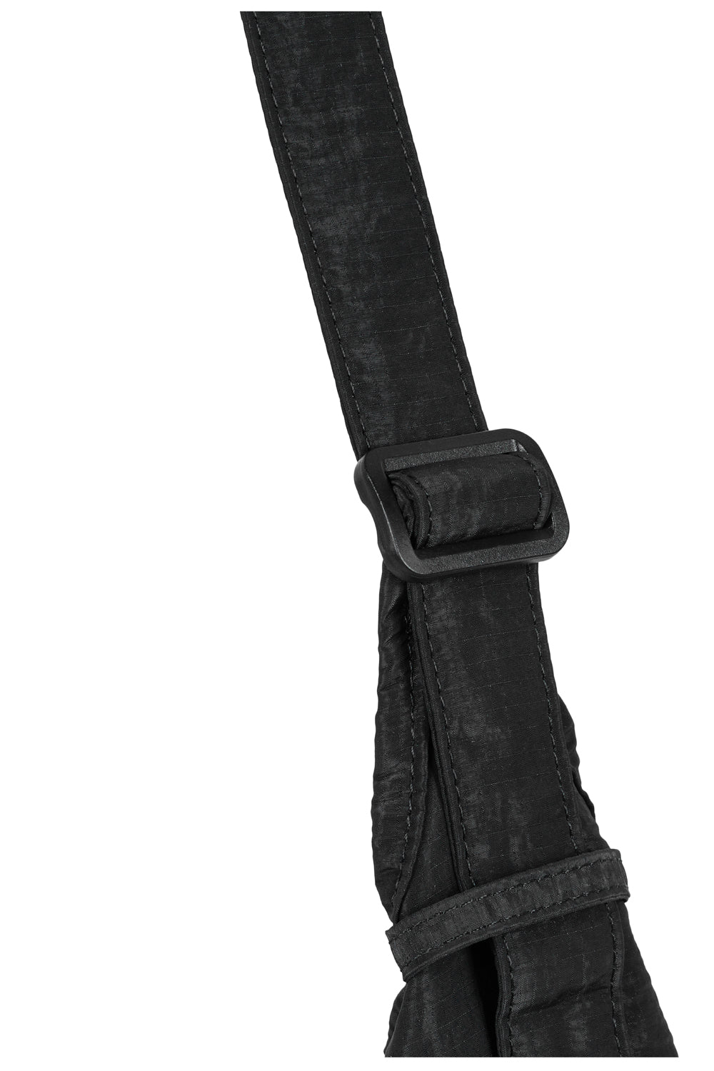 IUGA - Nylon Strap Hobo Bag (Black)