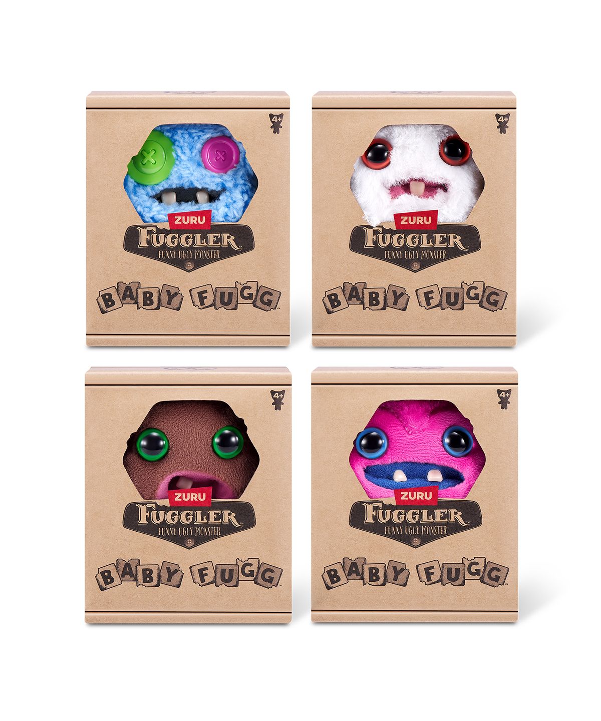 Fugglers 8cm Baby_Haeji Grog Brown