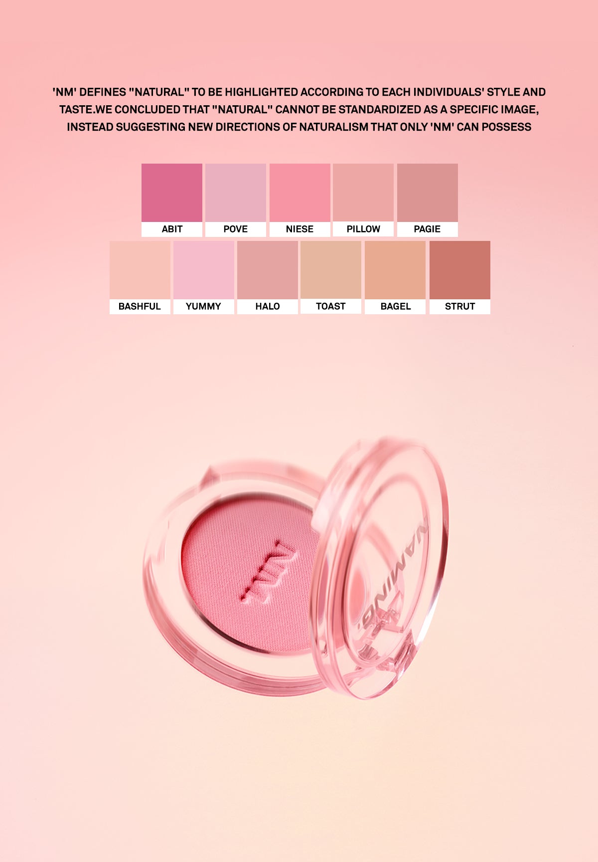 NAMING. - Fluffy Powder Blush
