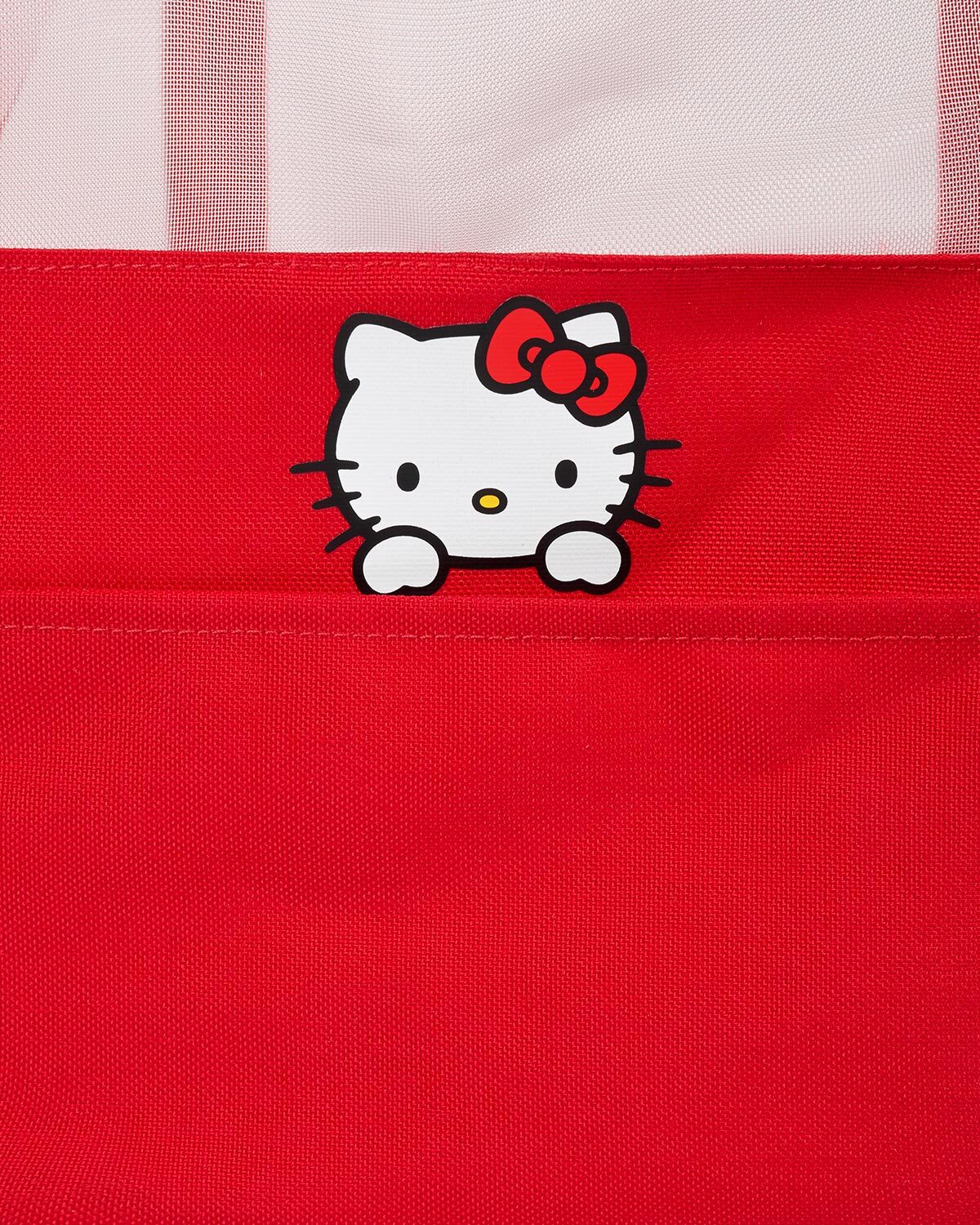 HELLO KITTY X ARUMARU CARRY BAG_RED