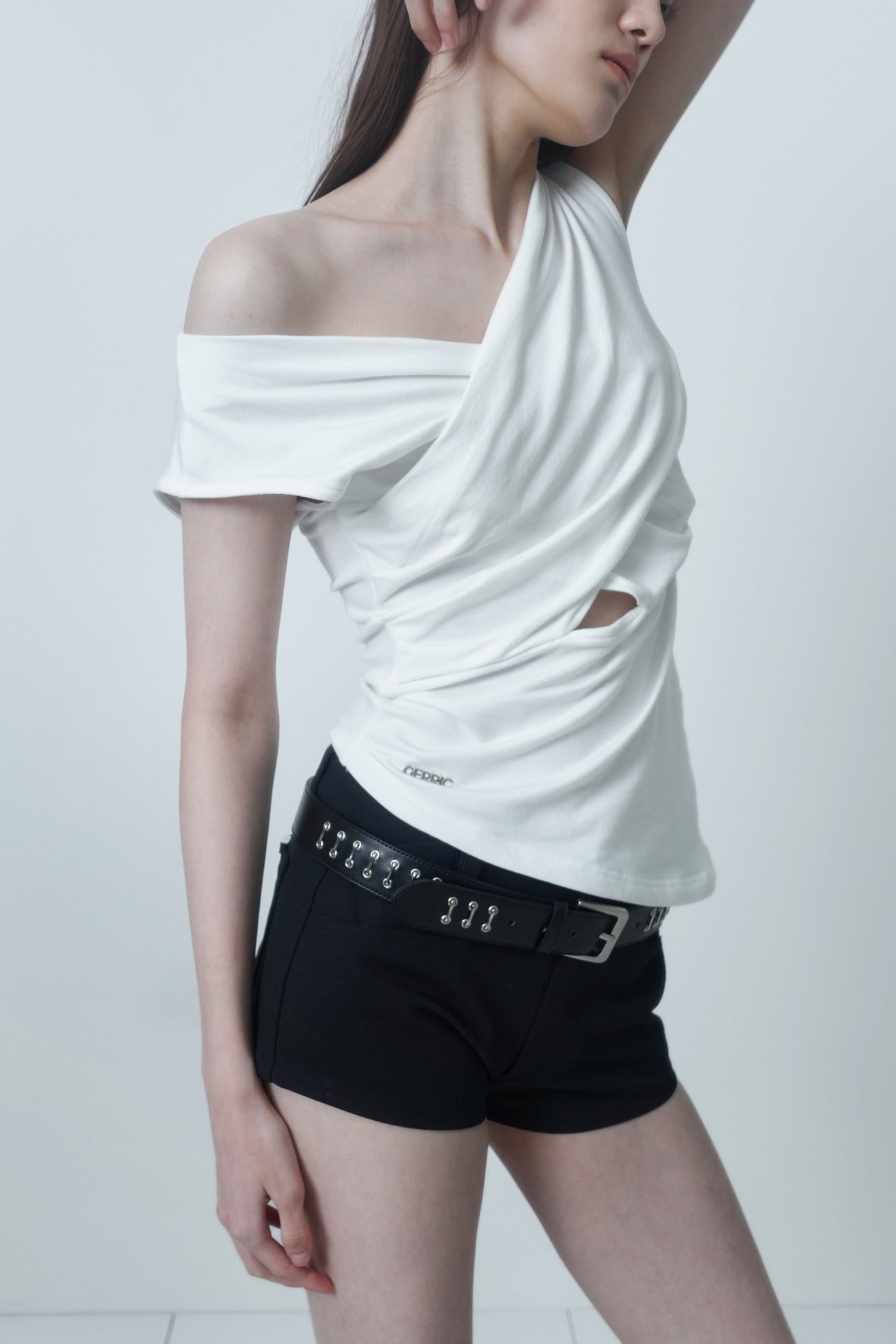 cerric - STAPLER BELT / BLACK