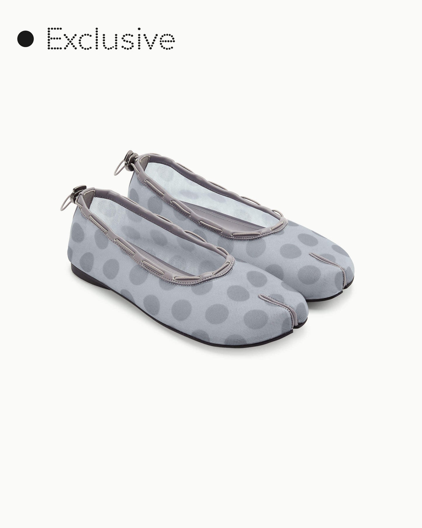 PAES - Mesh Air String Flat / Dot Gray