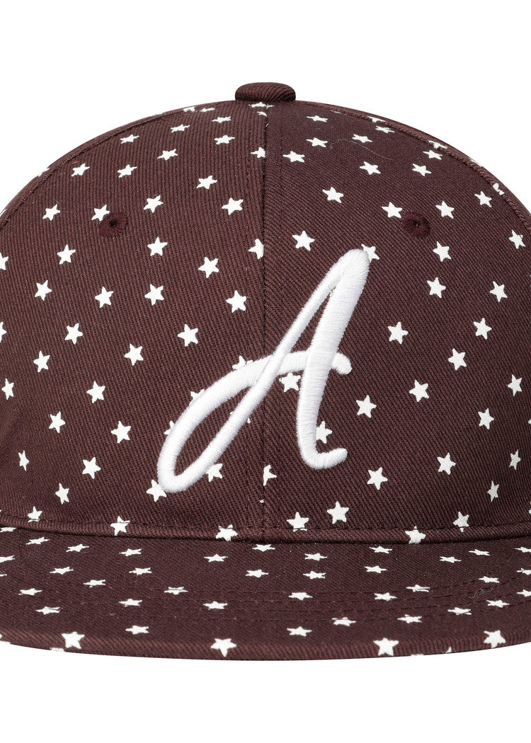 the museum visitor - TMV PATCH EMBROIDERY CAP (WINE)