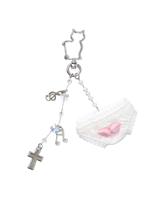 Angel's Panty Keyring