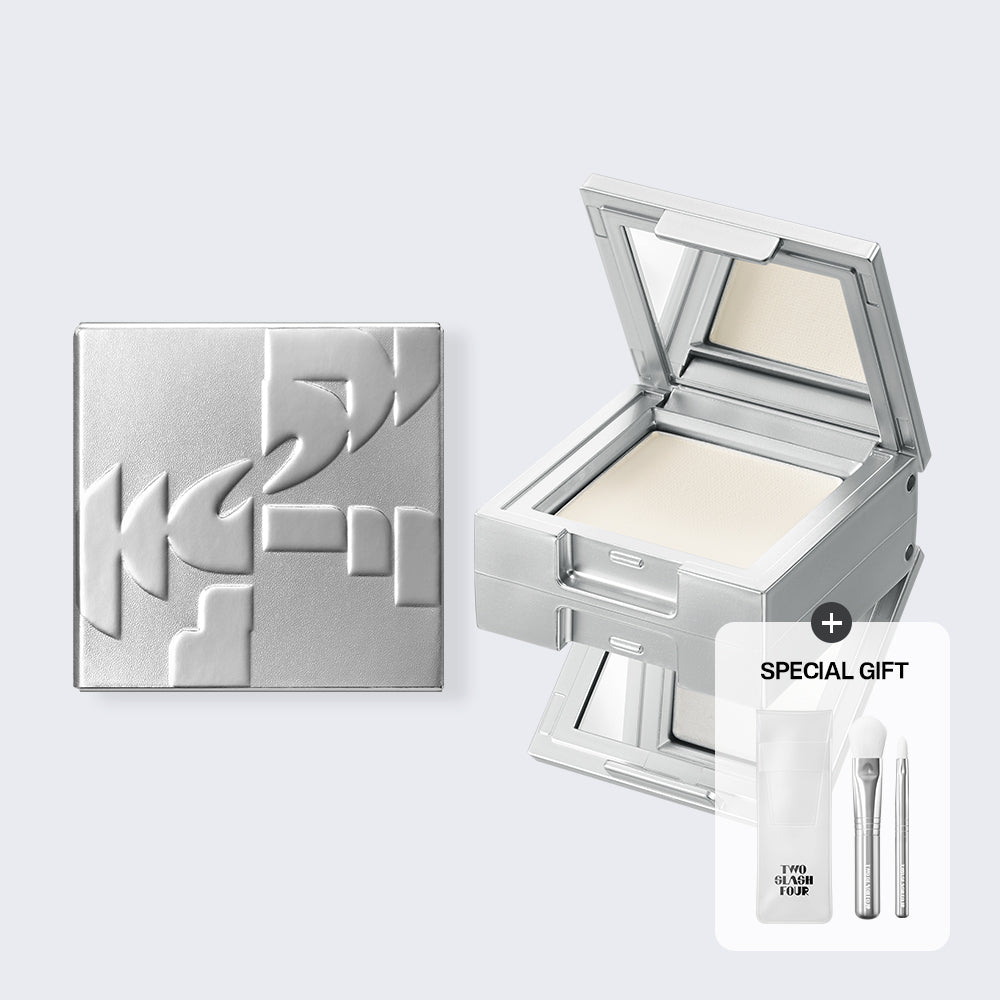 TWO SLASH FOUR - Strobing face cube white