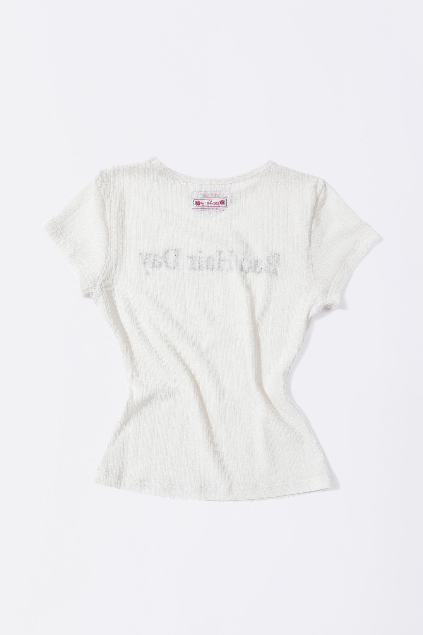 Sculptorpage - Bad Hair Day Tee White