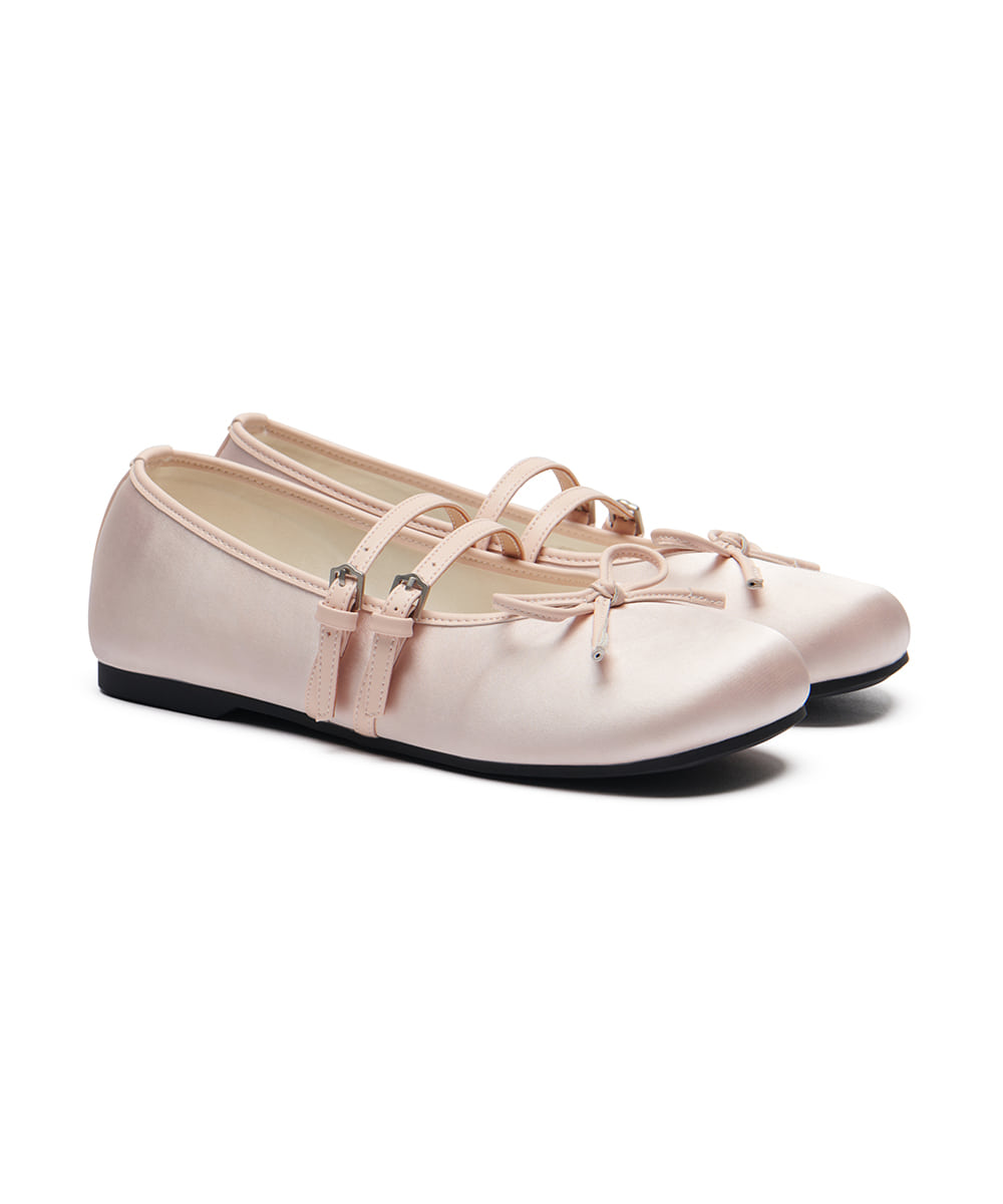 Rockfish Weatherwear - SQUARE TOE TWO STRAP MARYJANES(SATIN) - 3 colors