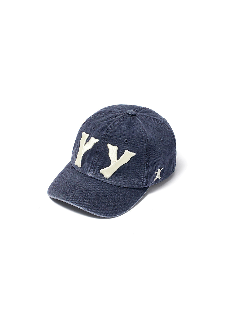 OPENYY - YY HEART BONE BALL CAP, NAVY