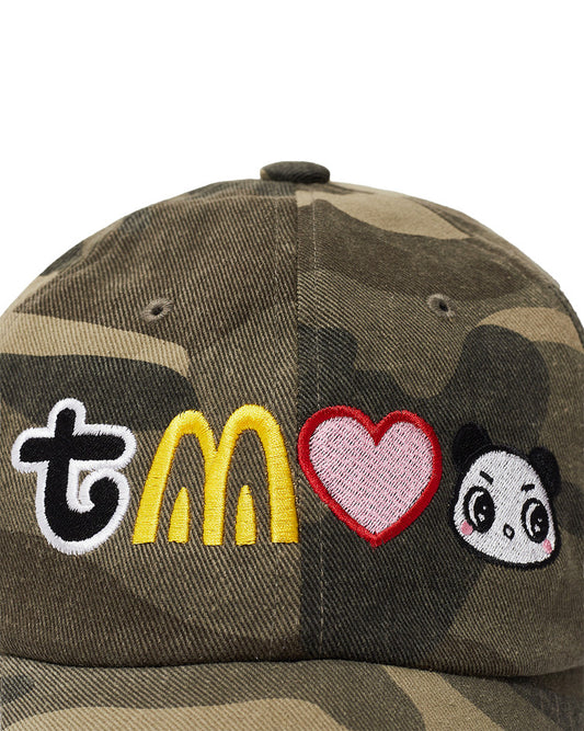 the museum visitor - TMV PANDA BALLCAP (CAMO)