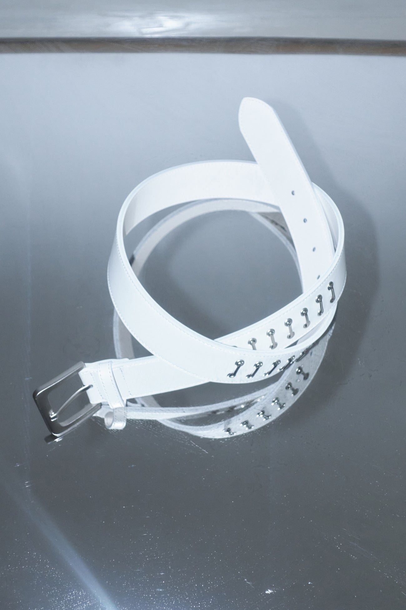cerric - STAPLER BELT / WHITE