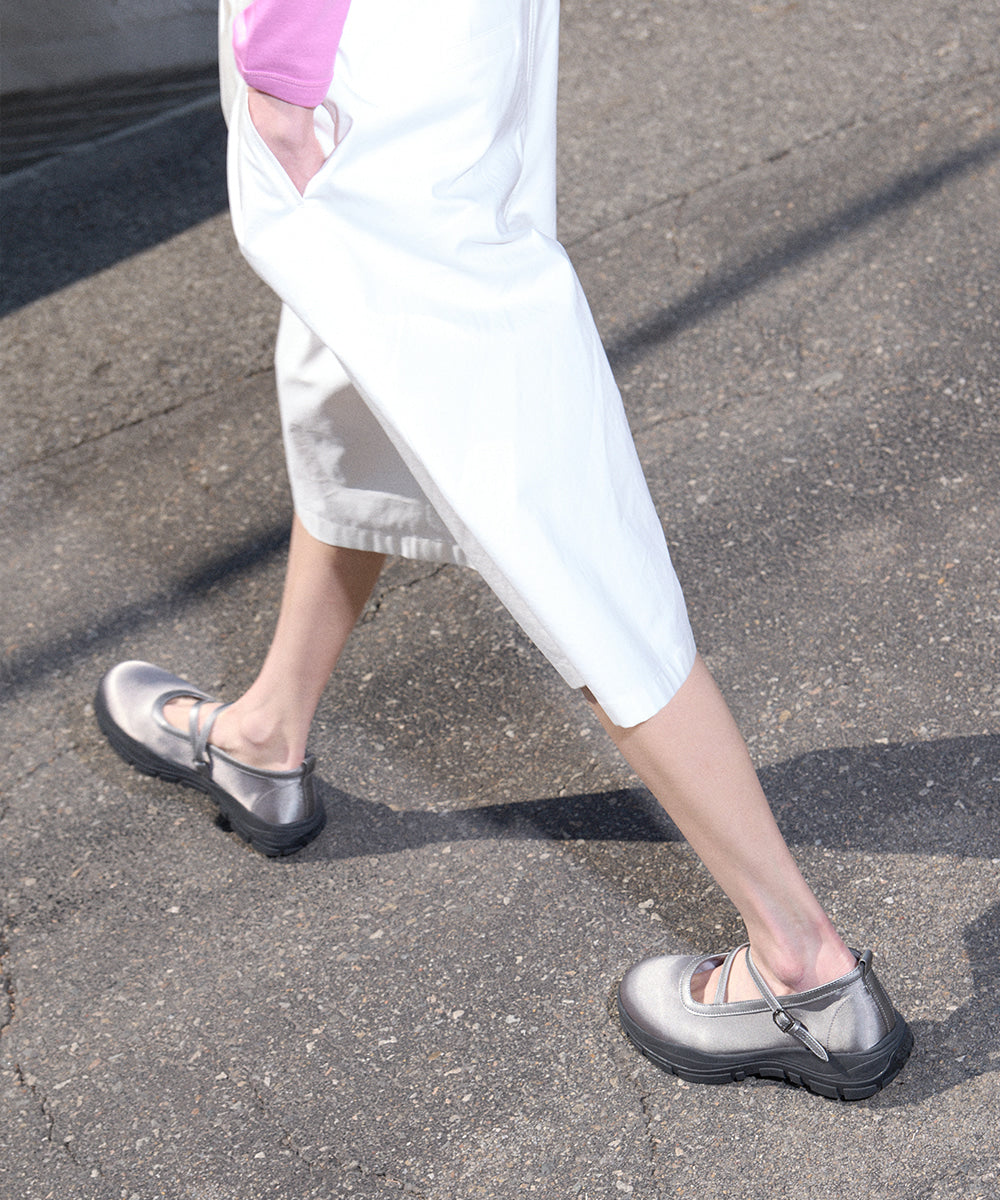 Rockfish Weatherwear - FLATFORM Z-STRAP MARYJANES - 4 colors