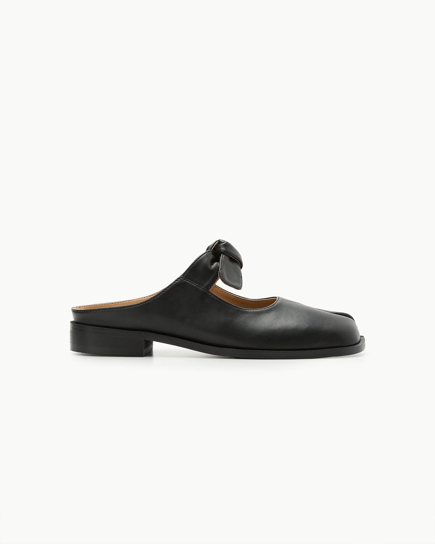 PAES - Bow-Knot Mule / Black