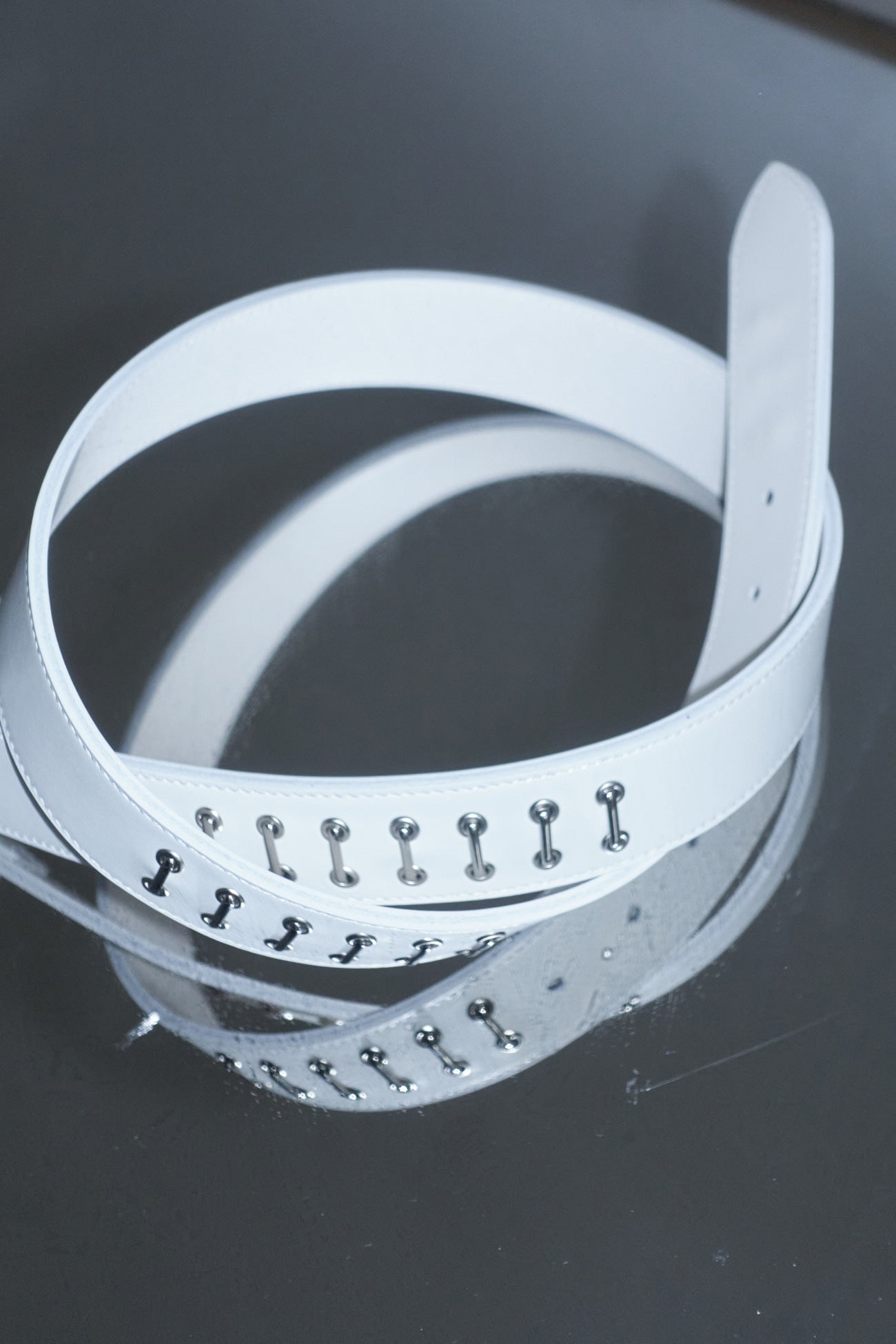 cerric - STAPLER BELT / WHITE