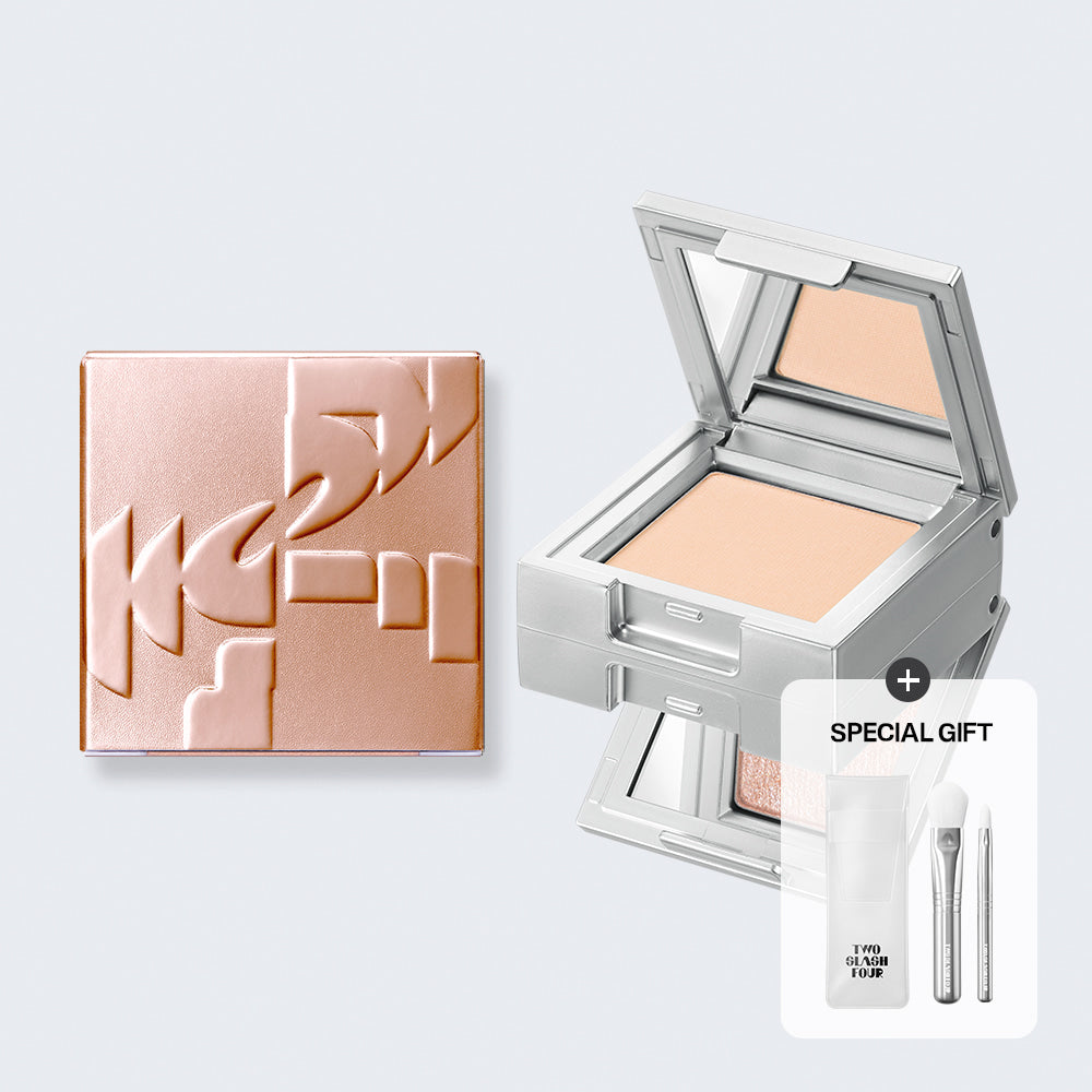 TWO SLASH FOUR - Strobing face cube white