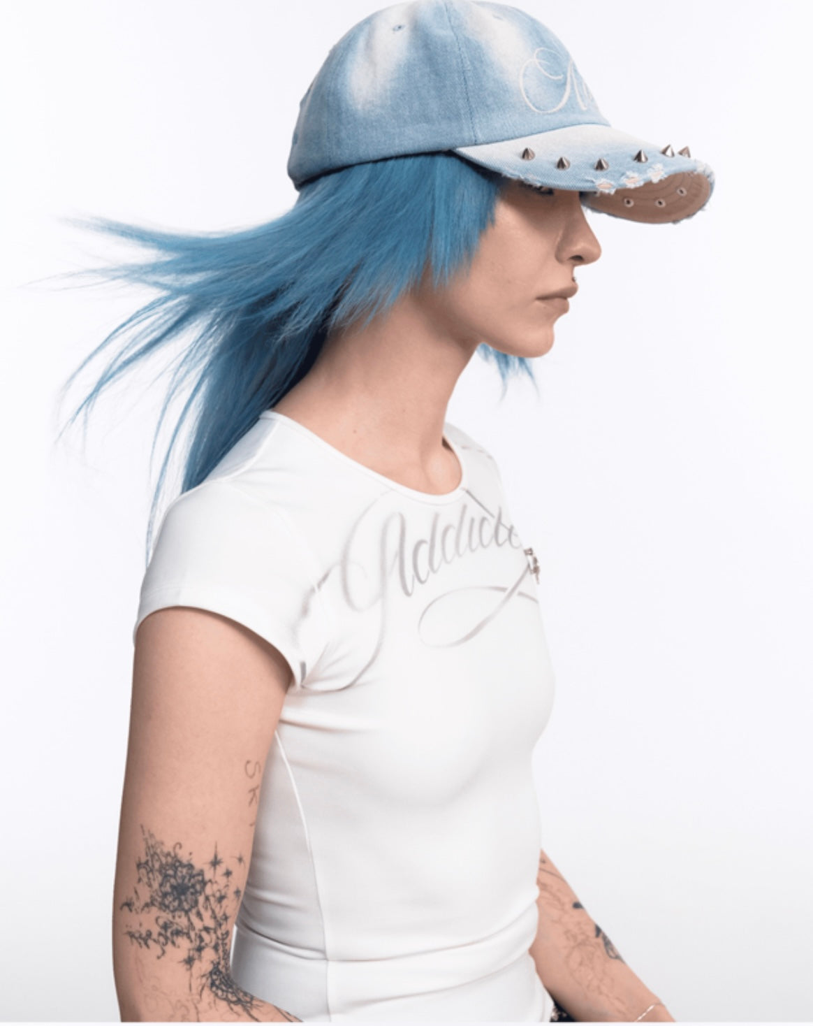 2000archives - SPIKE ADDICT CAP (DENIM)
