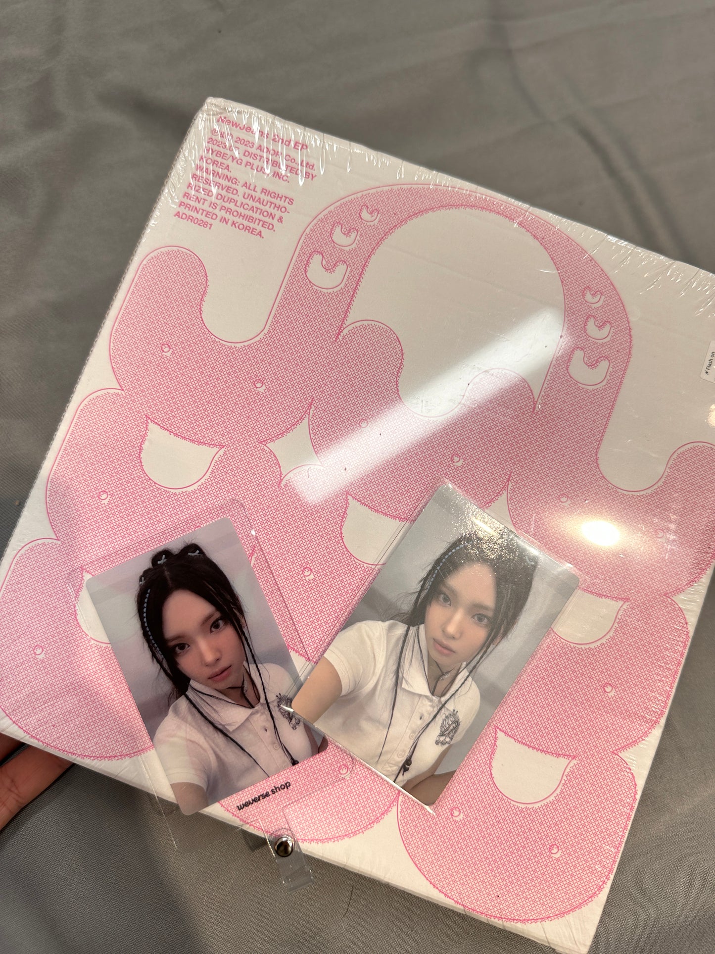 NewJeans 2nd EP 'Get Up' Bunny Beach Bag ver. (Newjeans Pink)包特典hyein