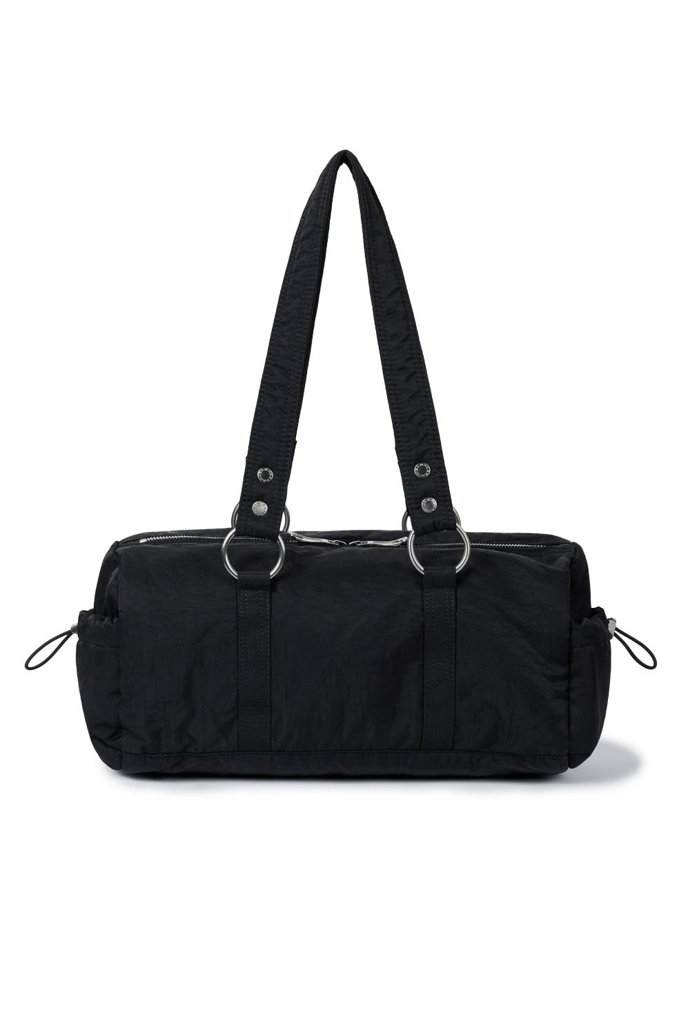IUGA - Nylon Eyelet Duffle Bag (Black)