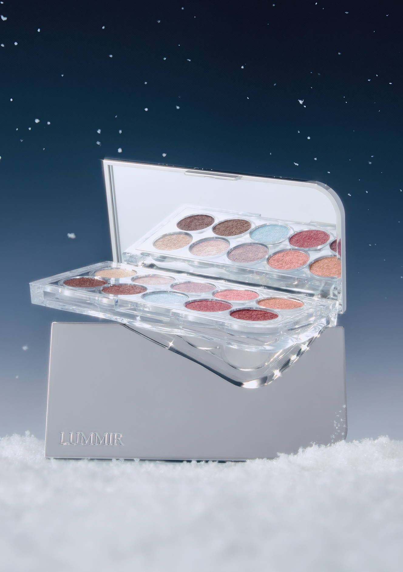 LUMMIR - Light On Eyes Shadow All Glitter Palette 00 Glitter Ornament
