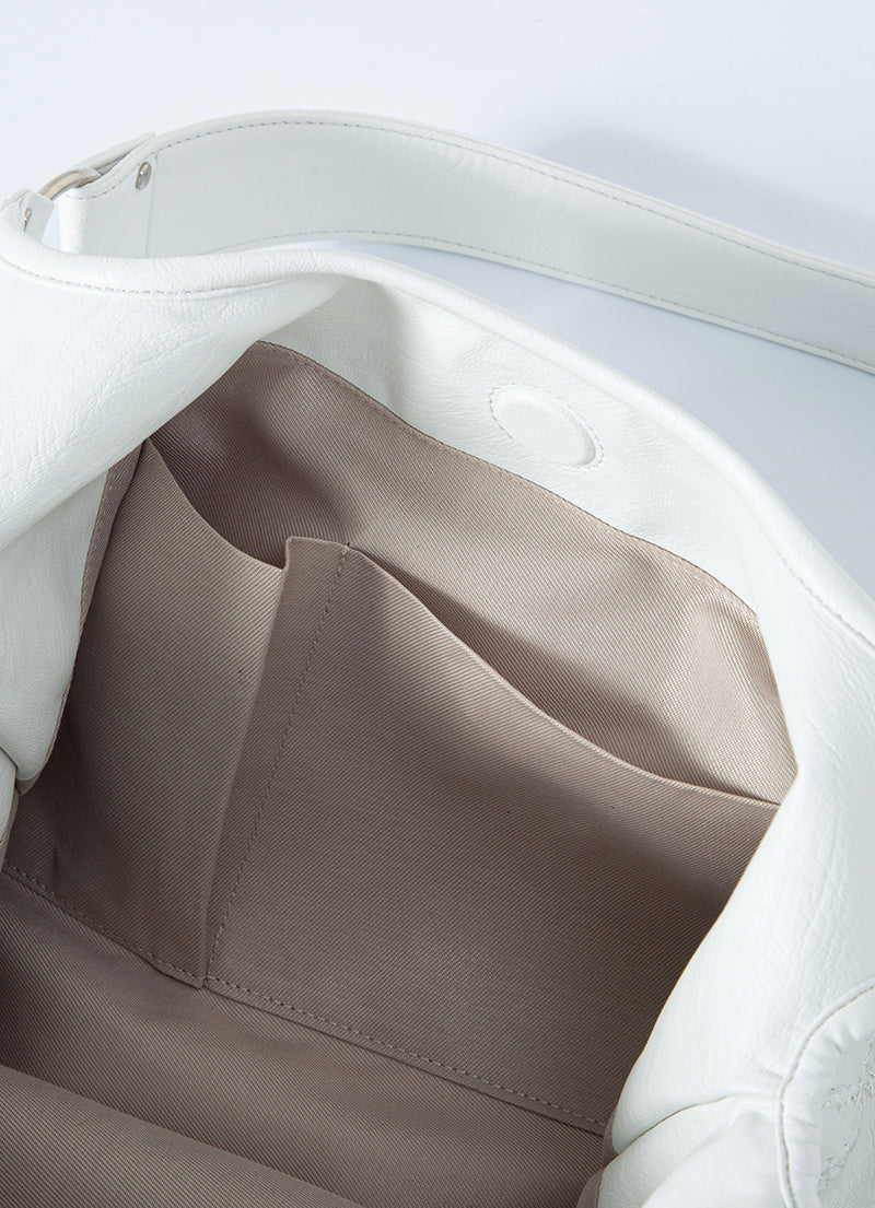 ASON - BECKY SHOULDER BAG / WHITE