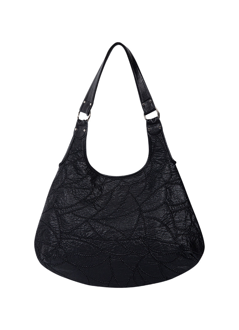 ASON - BECKY SHOULDER BAG / BLACK