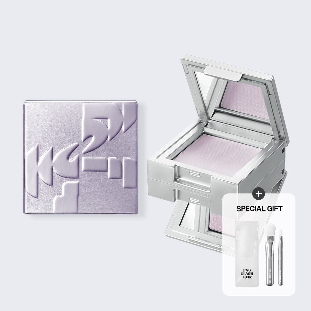 TWO SLASH FOUR - Strobing face cube white