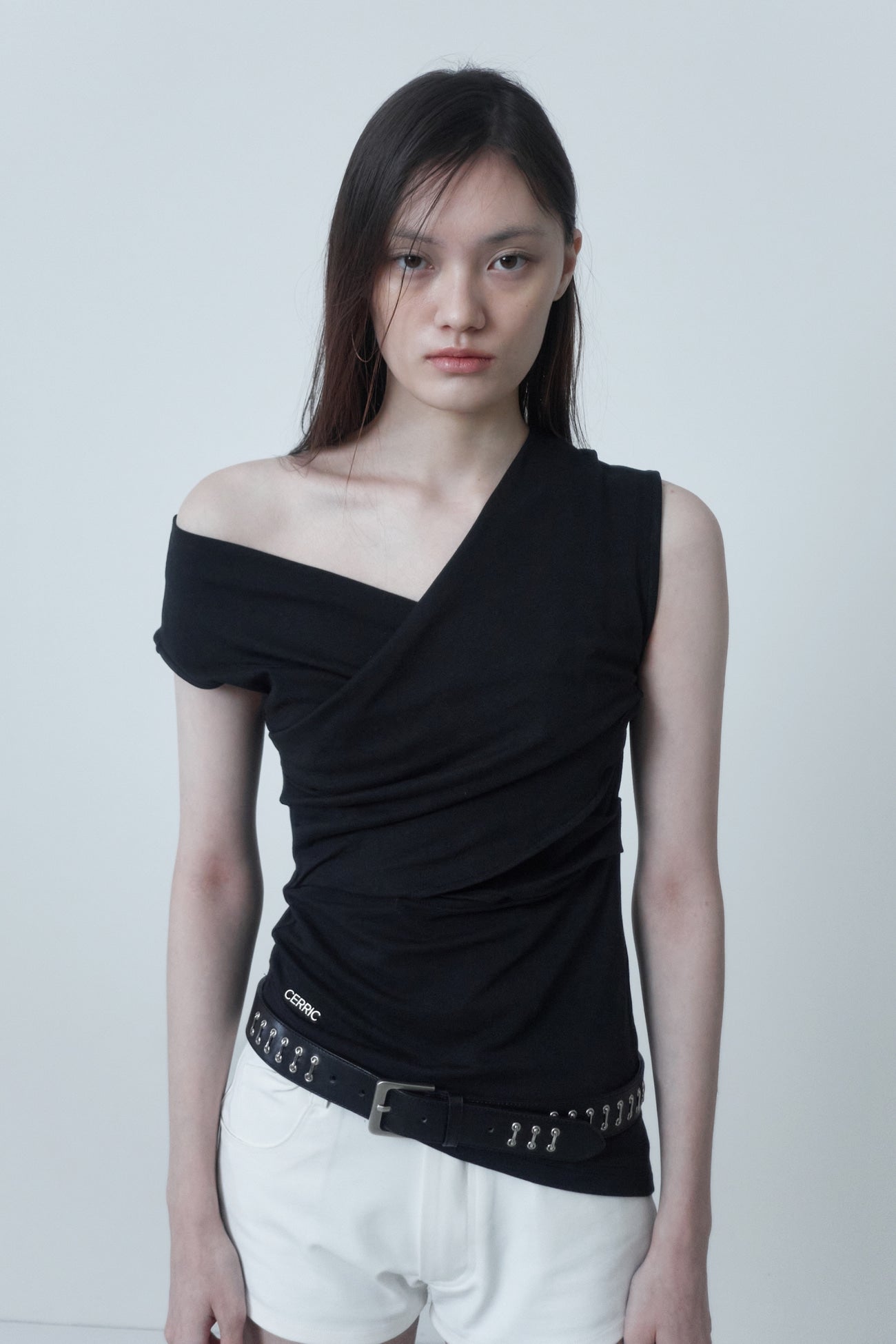 cerric - STAPLER BELT / BLACK