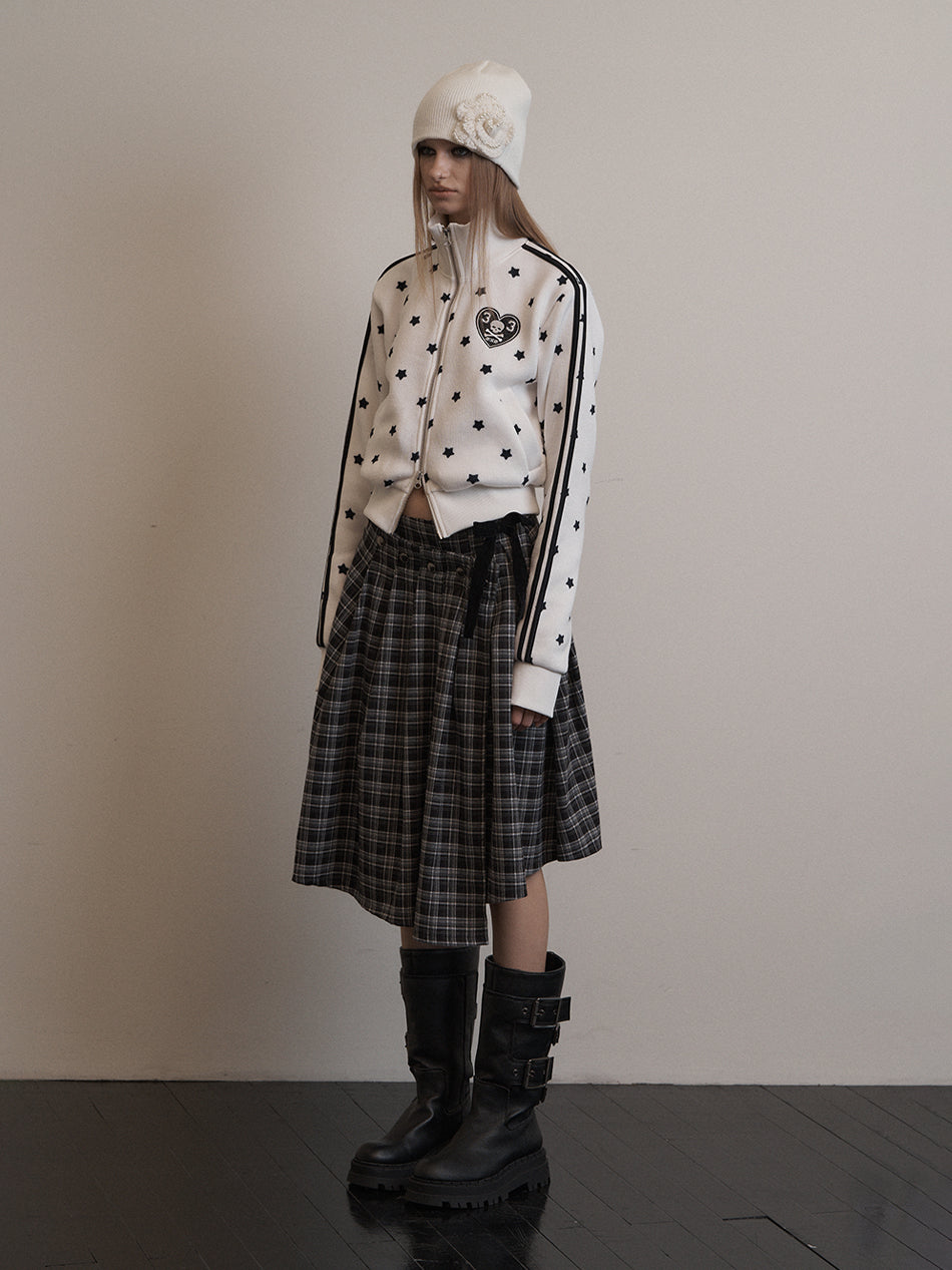 setupexe-STAR SPORTY ZIP-UP / IVORY