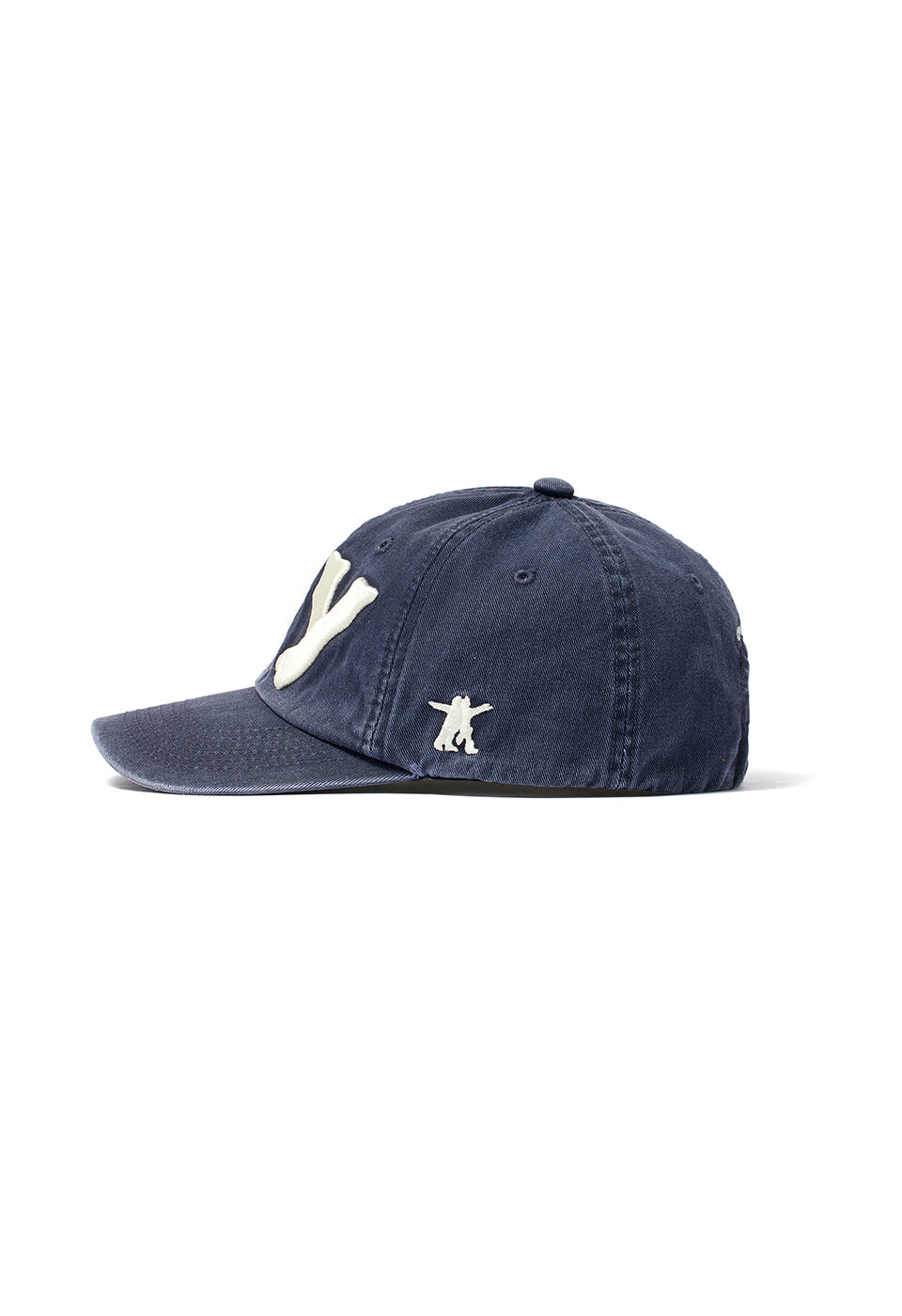 OPENYY - YY HEART BONE BALL CAP, NAVY