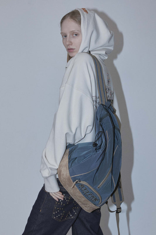 Oldschool Slouchy Backpack Dusty Navy