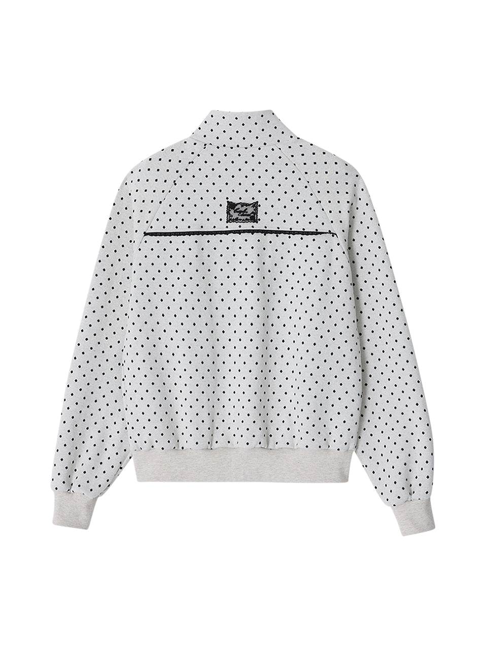 crank-ROSE DOT TRACK JACKET( BLACK / NAVY /OATMEAL )