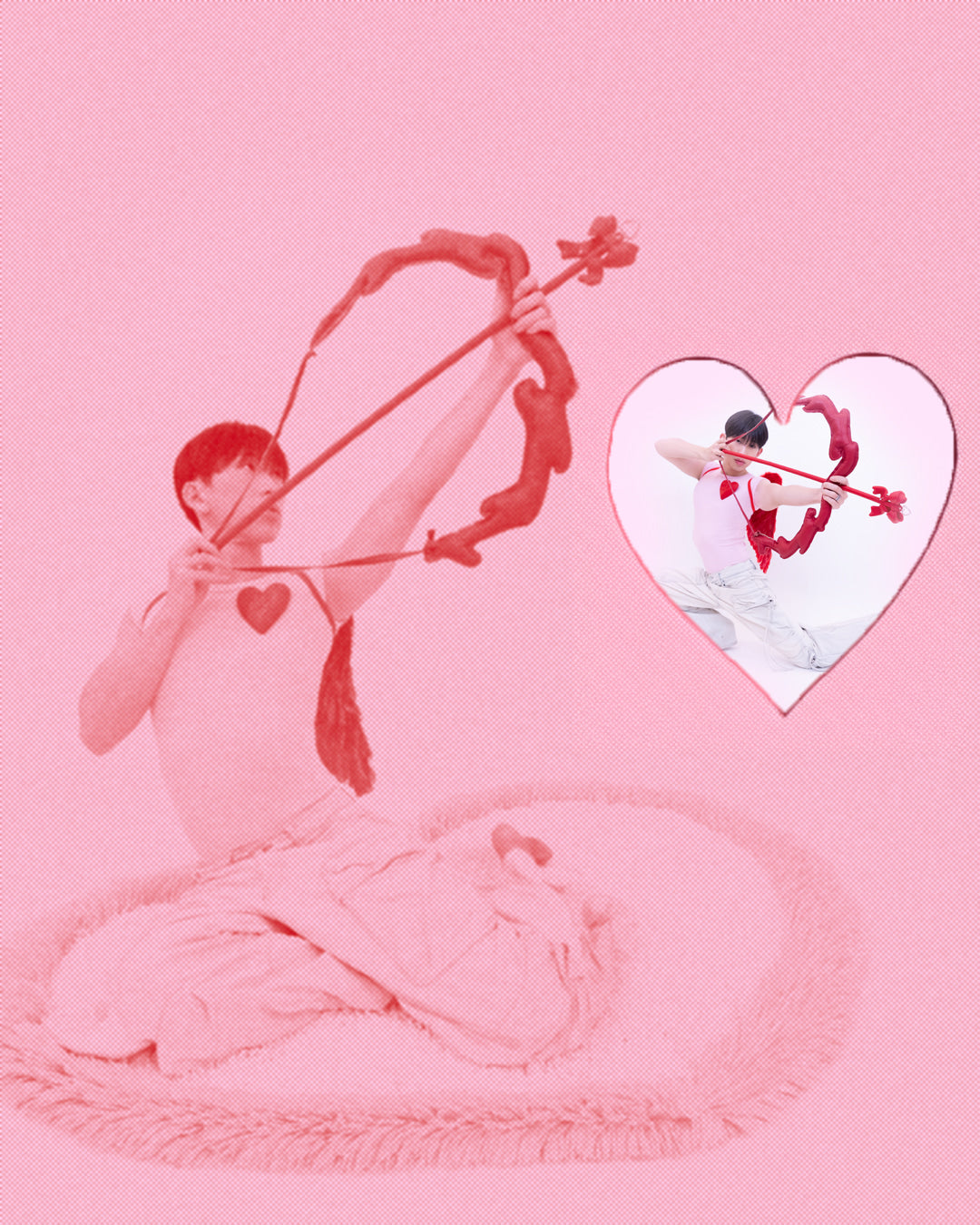 RIBBON BALM KEYCHAIN (Valentine Red) 送潤唇膏