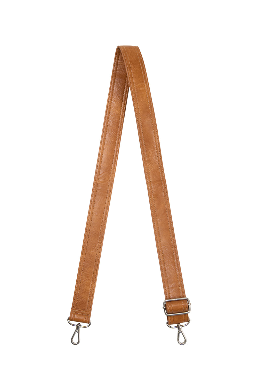 IUGA - Studded Suede Shoulder Bag (Camel)