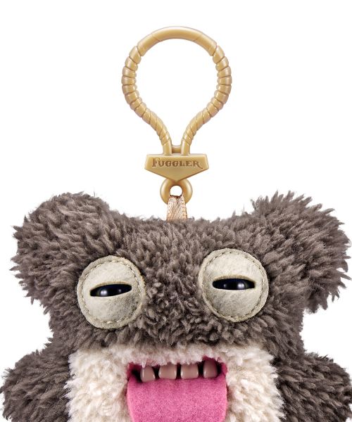 Fugglers Square Bear Brown Keyring